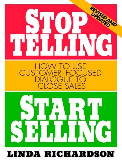 Title details for Stop Telling, Start Selling by Linda Richardson - Available